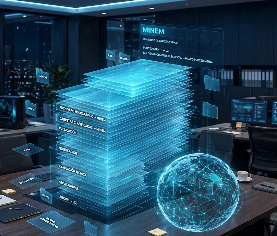 Concesiones - archivero holografico MINEM