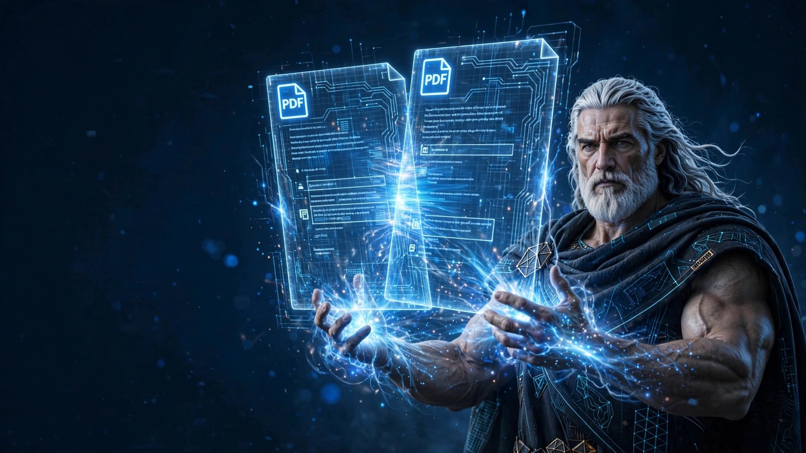 Taller de PDFs - Atlas uniendo documentos digitales
